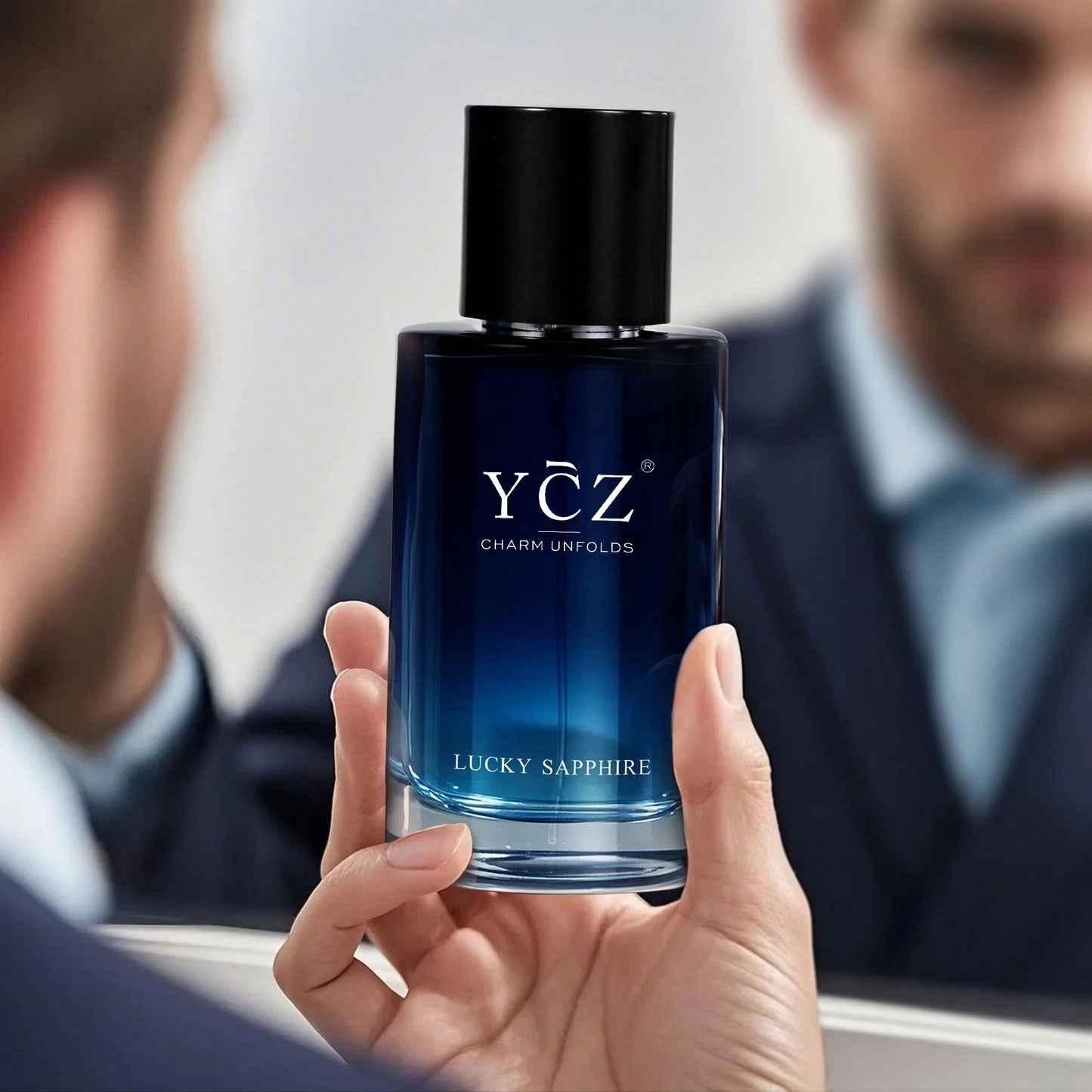 YCZ Midnight Marine Man Eau De Parfum 1.7oz Long Lasting EDP