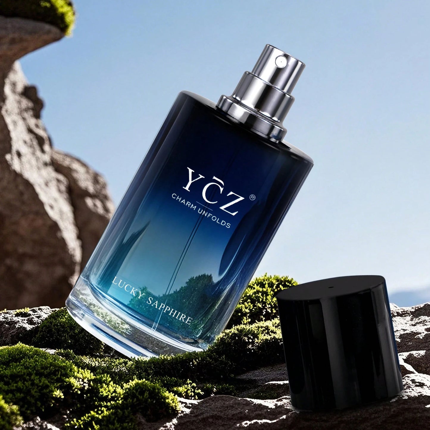YCZ Midnight Marine Man Eau De Parfum 1.7oz Long Lasting EDP