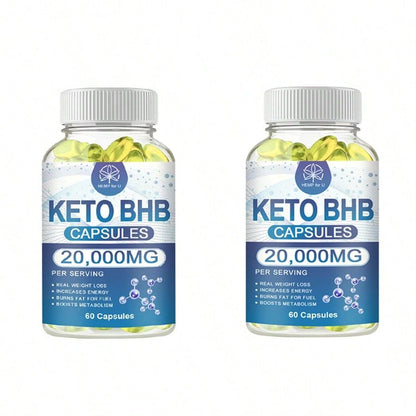 HFU Advanced Ketogenic Formula Weight Loss Detox Colon Cleanse Capsules