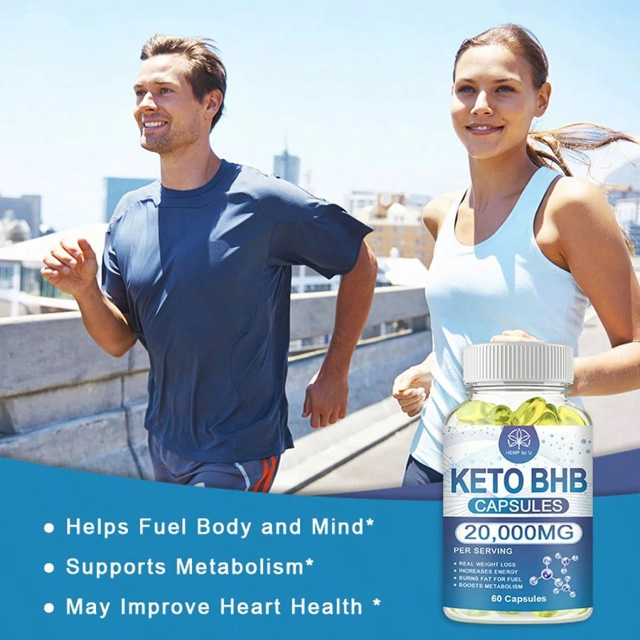 HFU Advanced Ketogenic Formula Weight Loss Detox Colon Cleanse Capsules