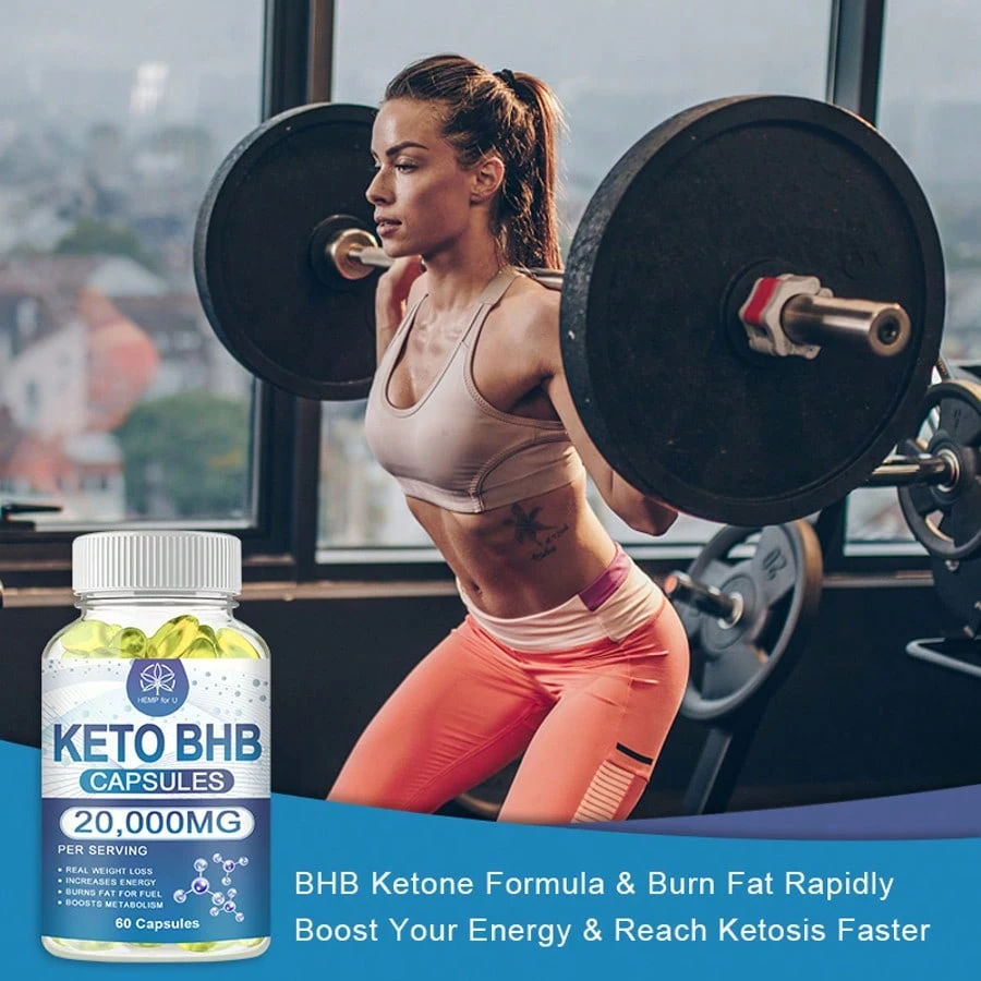 HFU Advanced Ketogenic Formula Weight Loss Detox Colon Cleanse Capsules