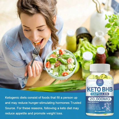 HFU Advanced Ketogenic Formula Weight Loss Detox Colon Cleanse Capsules