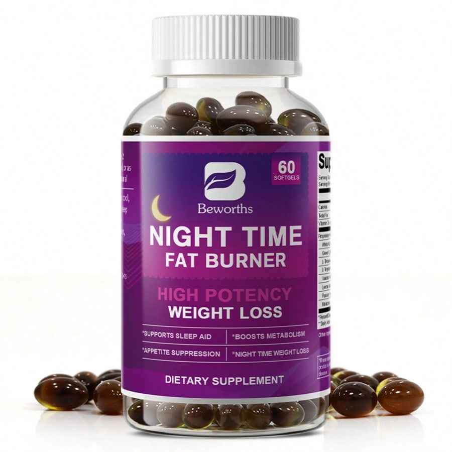 B BEWORTHS Nighttime Support Capsules Green Coffee White Kidney L-Tryptophan