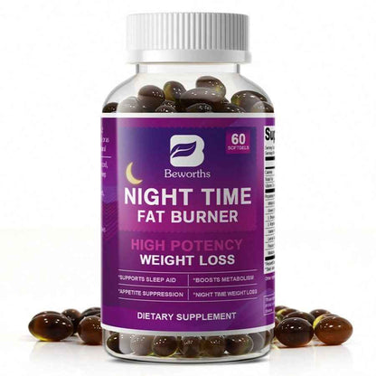 B BEWORTHS Nighttime Support Capsules Green Coffee White Kidney L-Tryptophan