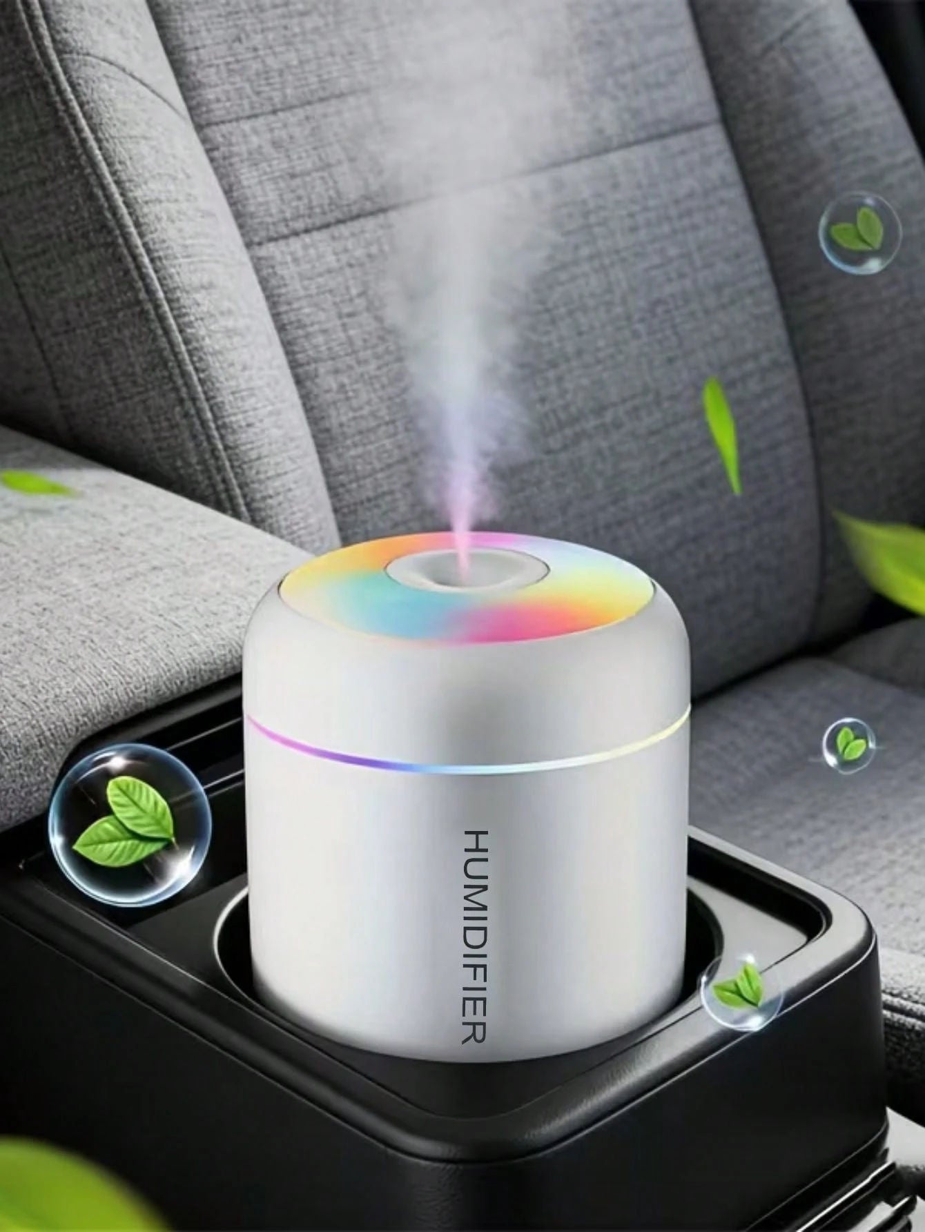 Mini Essential Oil Aromatherapy Mist Humidifier Set USB LED Cold Mist