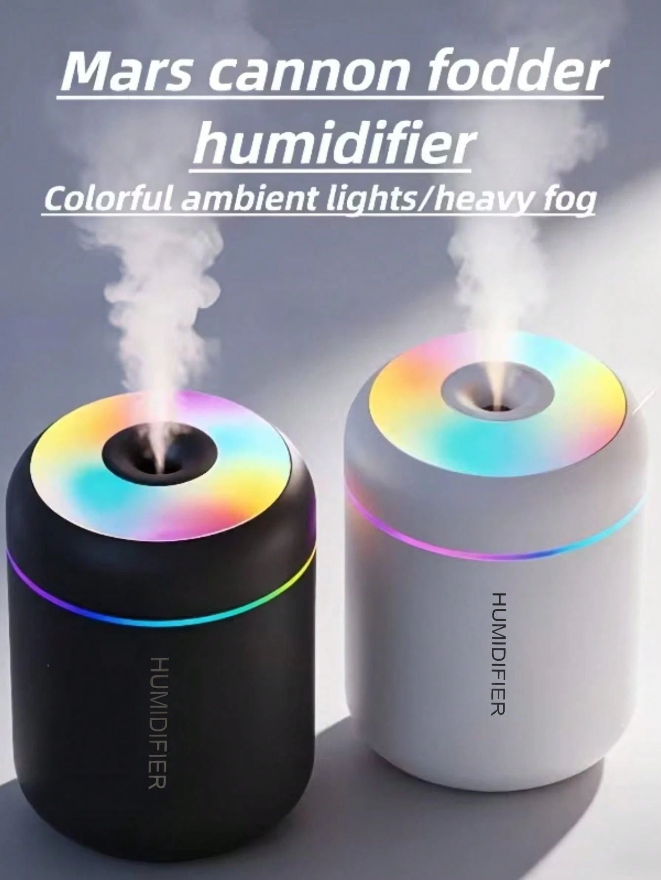 Mini Essential Oil Aromatherapy Mist Humidifier Set USB LED Cold Mist