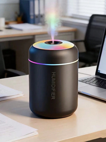 Mini Essential Oil Aromatherapy Mist Humidifier Set USB LED Cold Mist