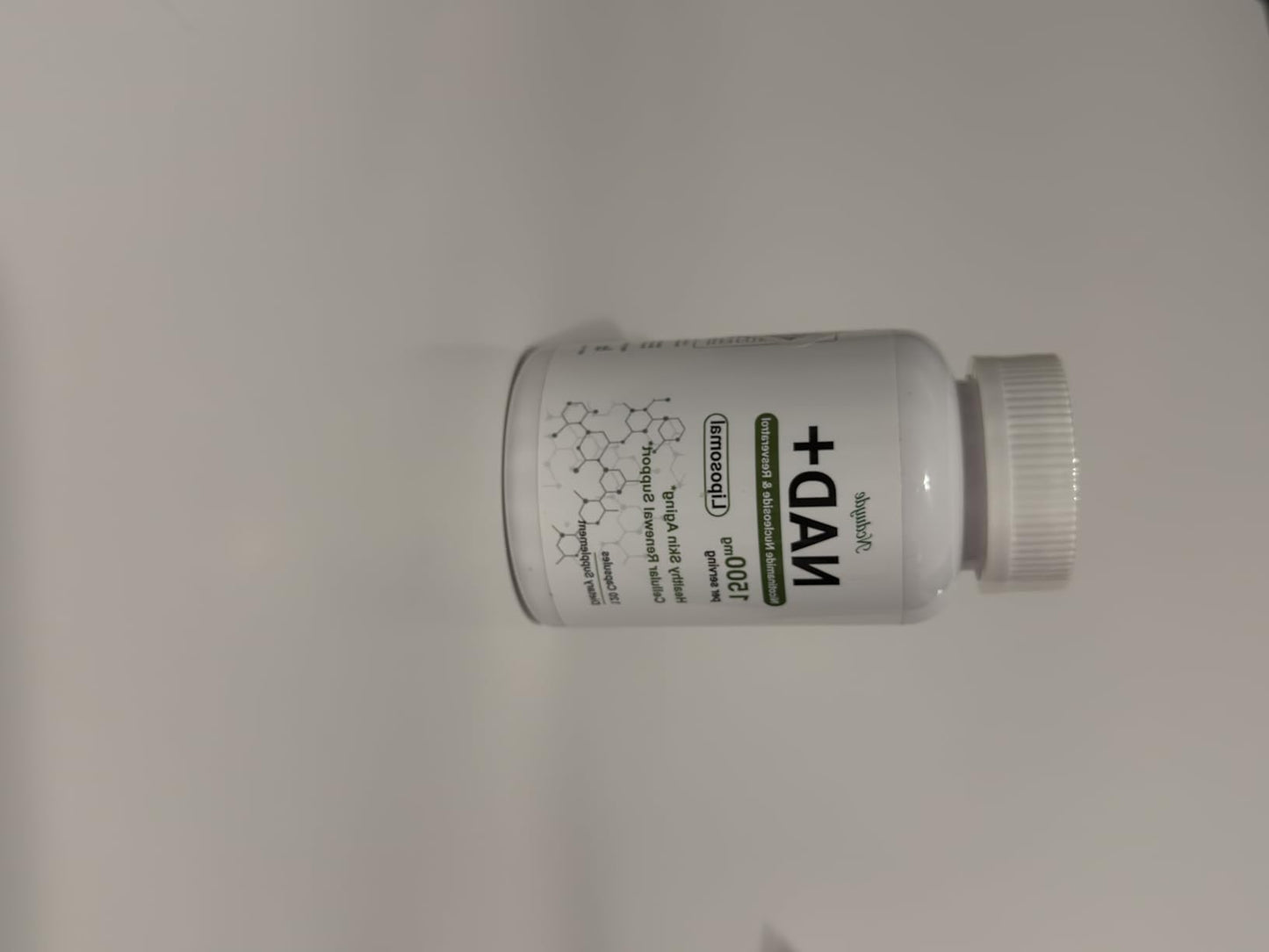 Ncduyde Liposomal NAD+ Supplement Nicotinamide Riboside Resveratrol 1500 mg