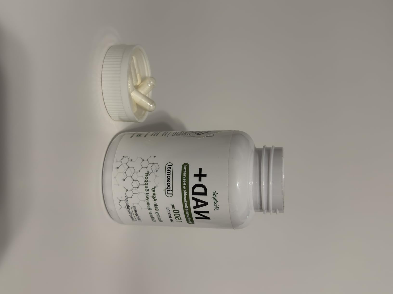 Ncduyde Liposomal NAD+ Supplement Nicotinamide Riboside Resveratrol 1500 mg