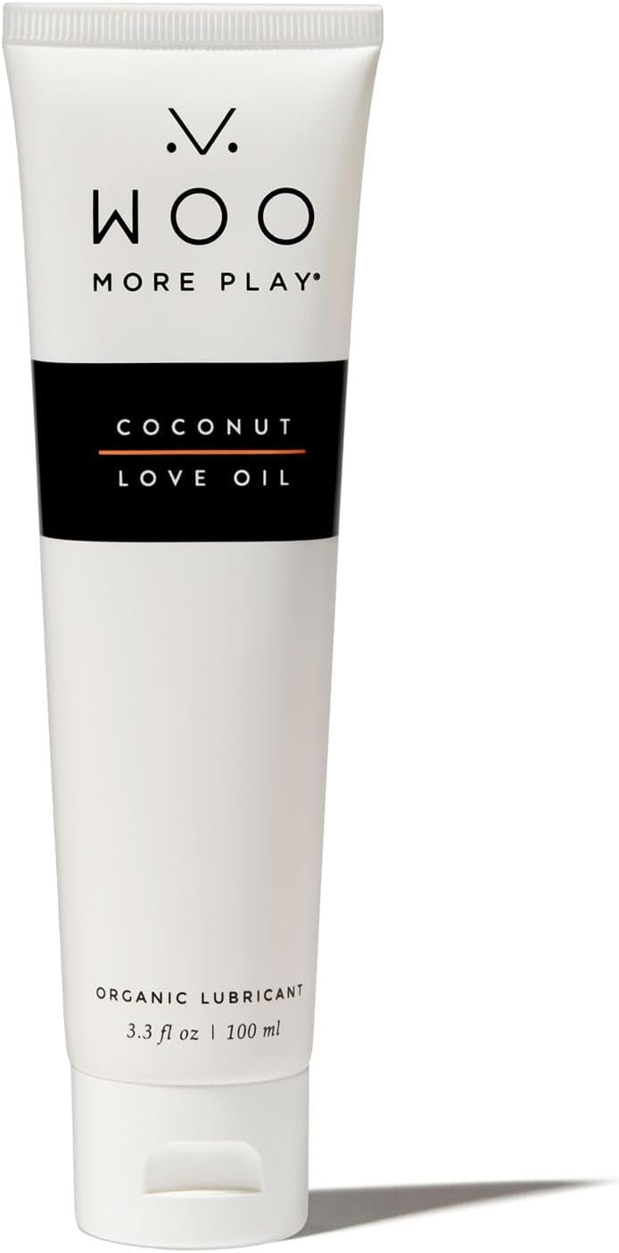 Woo More Play Coconut Love Oil Natural Organic Coconut Oil Lube