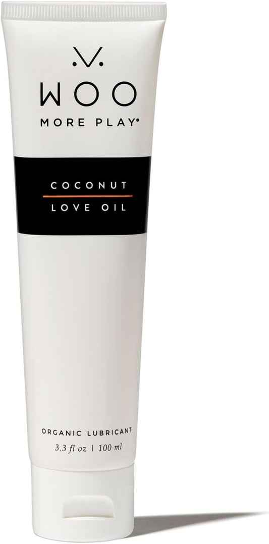 Woo More Play Coconut Love Oil Natural Organic Coconut Oil Lube