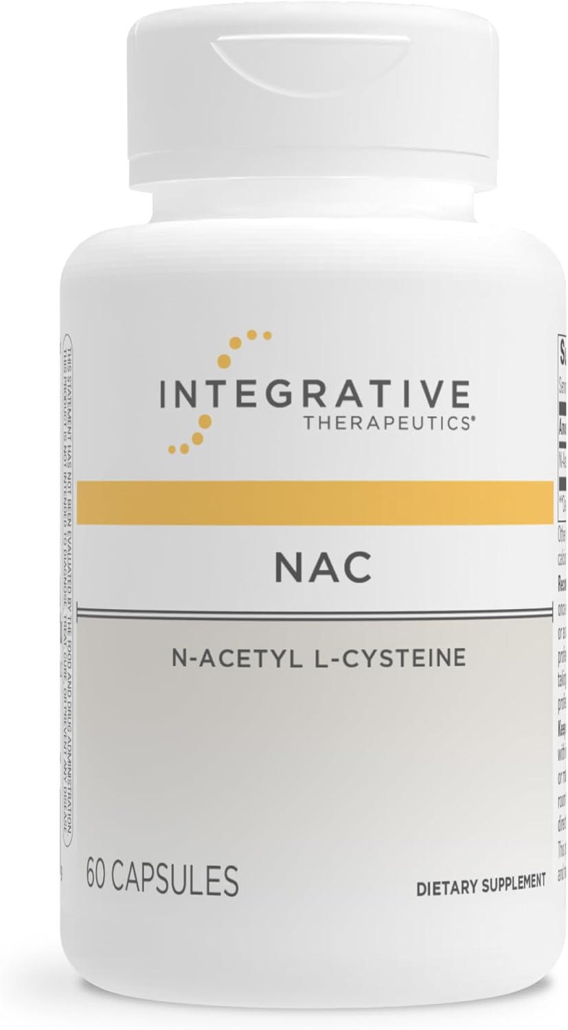 Integrative Therapeutics NAC Respiratory Lung Antioxidant Support Capsules