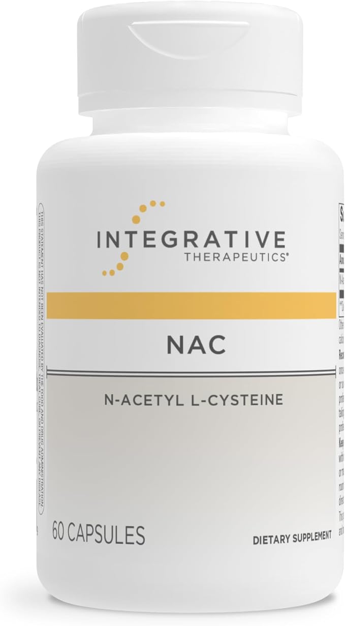 Integrative Therapeutics NAC Respiratory Lung Antioxidant Support Capsules