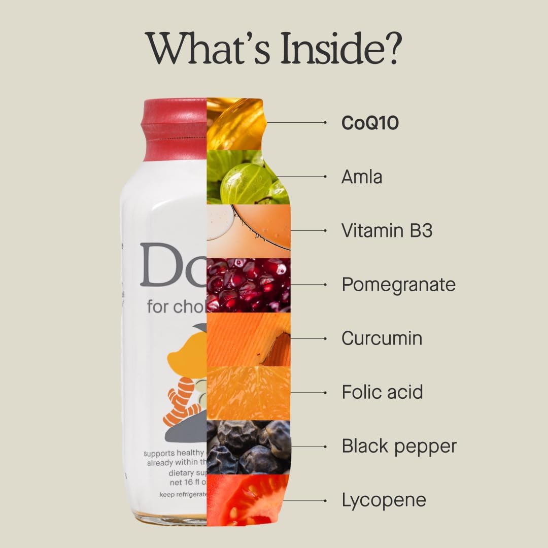 DOSE Cholesterol Cardiovascular Support Liquid Supplement 16oz Bottle