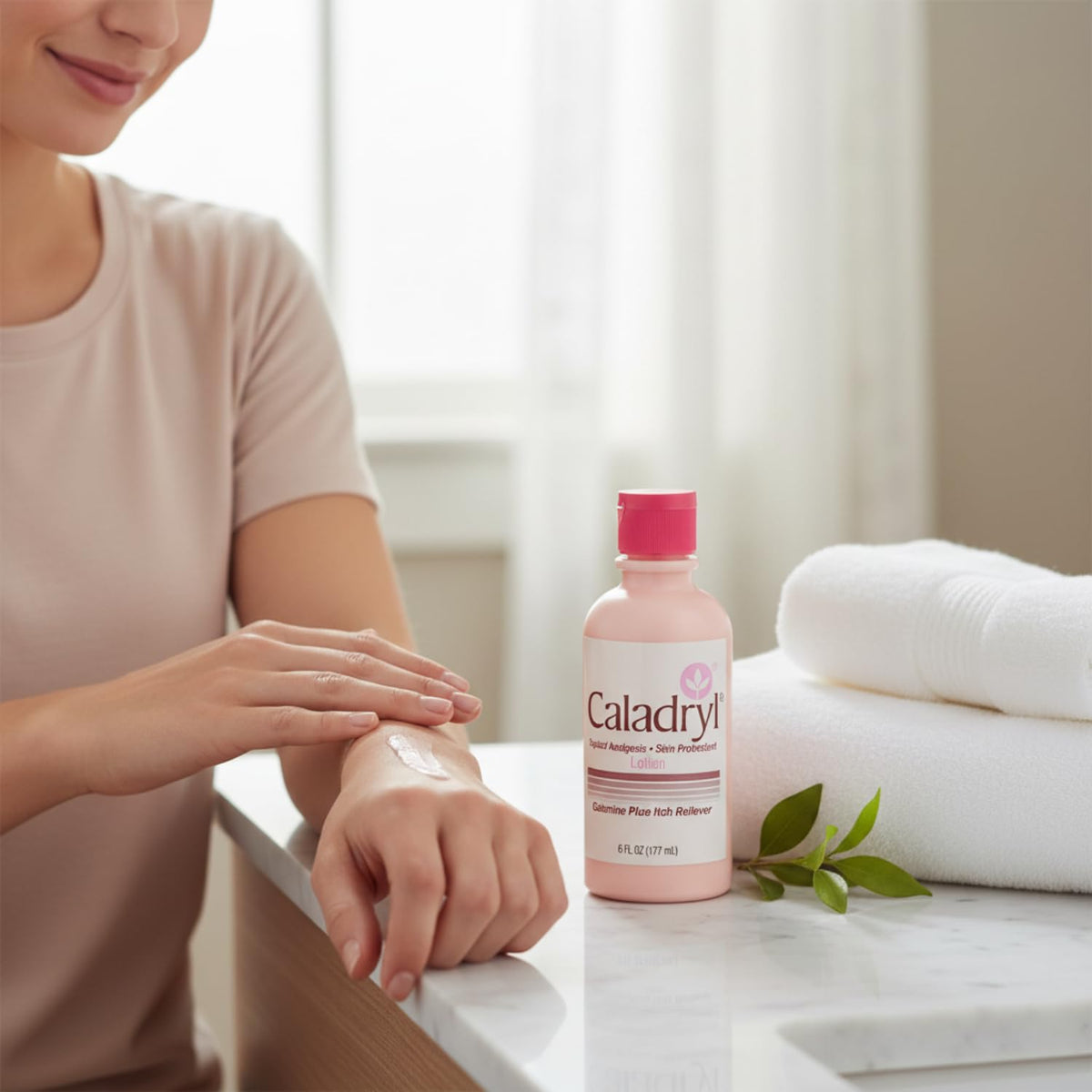 Caladryl Calamine Plus Anti-Itch Topical Analgesic Lotion