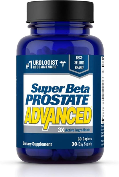 Super Beta Prostate Advanced Prostate Supplement for Men 60 Caplets