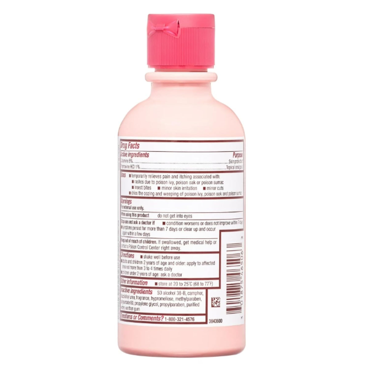 Caladryl Calamine Plus Anti-Itch Topical Analgesic Lotion