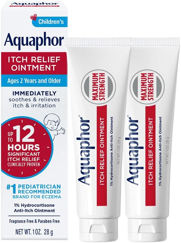 Aquaphor Children's Itch Relief Ointment 1% Hydrocortisone