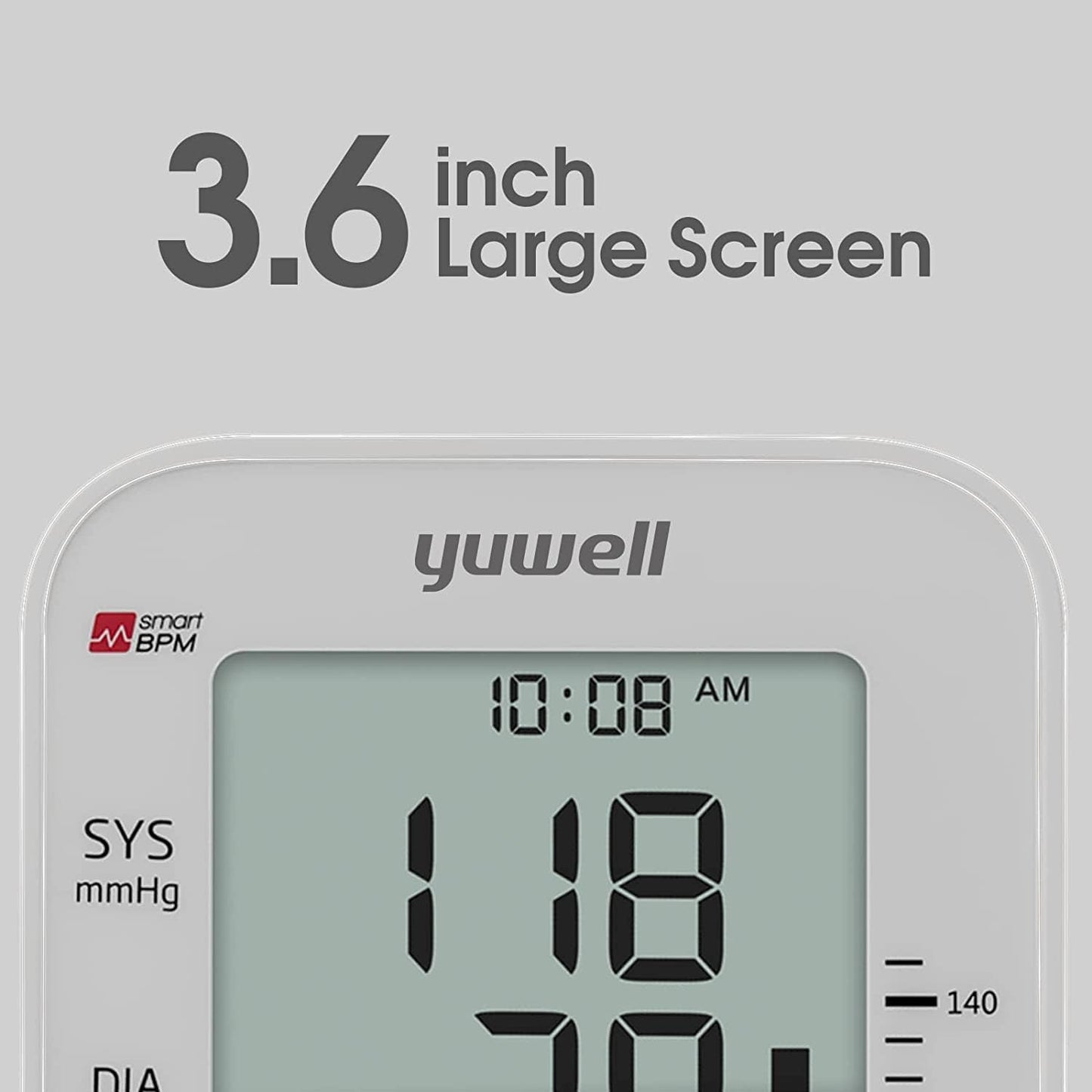 yuwell Digital Blood Pressure Monitor Large Cuff Voice Broadcast 99 Readings