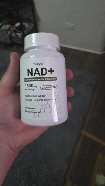 Ncduyde Liposomal NAD+ Supplement Nicotinamide Riboside Resveratrol 1500 mg