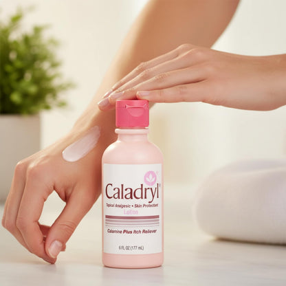 Caladryl Calamine Plus Anti-Itch Topical Analgesic Lotion