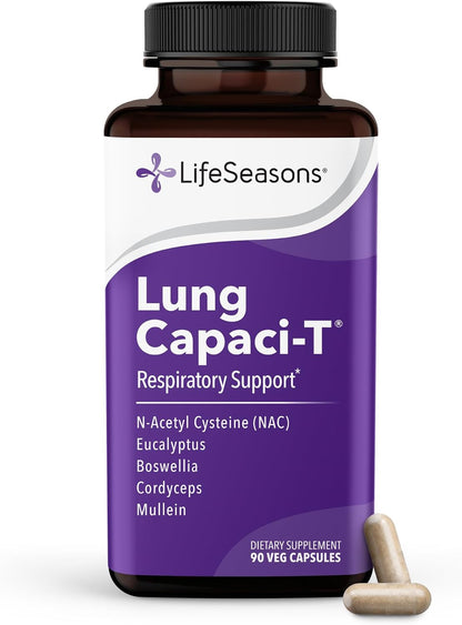 LifeSeasons Lung Capaci-T Respiratory Support Formula Capsules