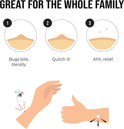 Quitch XL Mosquito Bite Itch Relief Bug Bite Patches