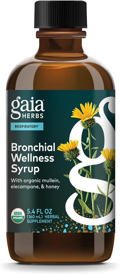 Gaia Herbs Bronchial Wellness Respiratory Support Syrup
