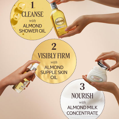 L'OCCITANE Almond Cleansing Shower Oil Body Wash