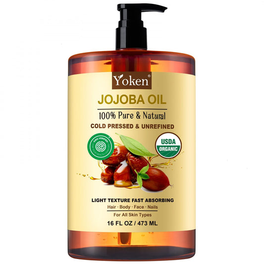 Yoken Organic Cold Pressed Jojoba Body Oil