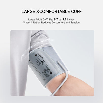 yuwell Digital Blood Pressure Monitor Large Cuff Voice Broadcast 99 Readings