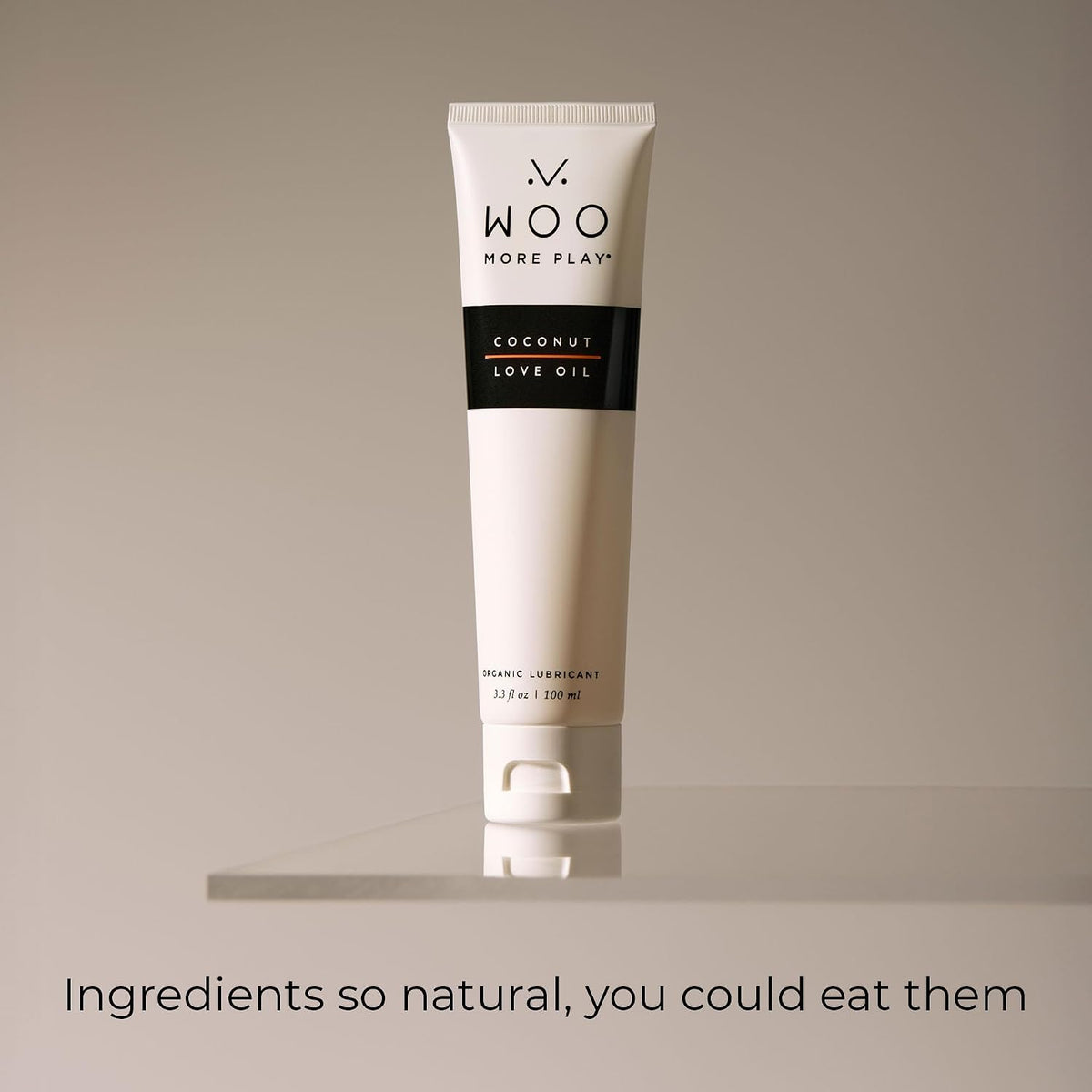 Woo More Play Coconut Love Oil Natural Organic Coconut Oil Lube