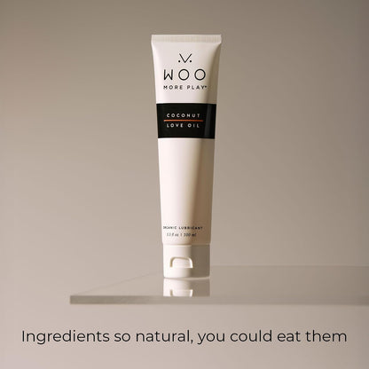 Woo More Play Coconut Love Oil Natural Organic Coconut Oil Lube