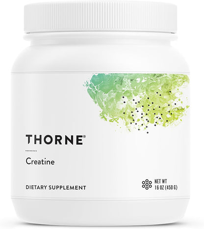 THORNE Creatine Monohydrate Powder NSF Certified for Sport 90 Servings