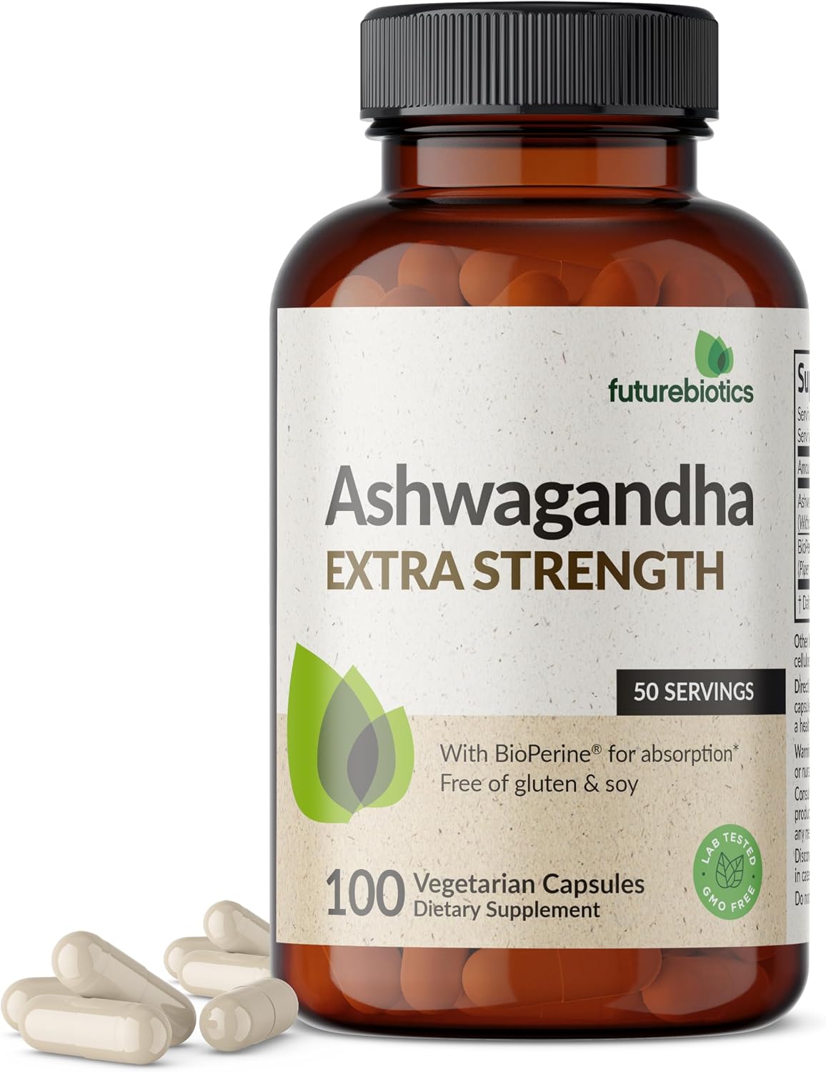 Futurebiotics Ashwagandha Stress Mood Support Capsules