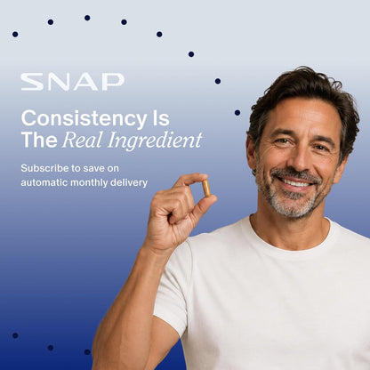 Snap Supplements Prostate Health Supplement for Men 90 Capsules