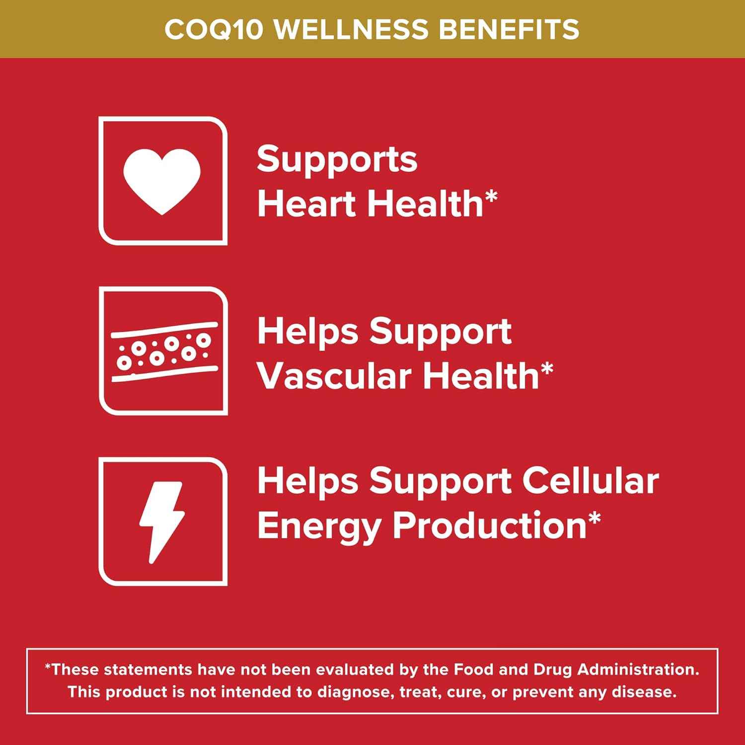 Qunol Ultra CoQ10 100mg Softgels Antioxidant Supplement