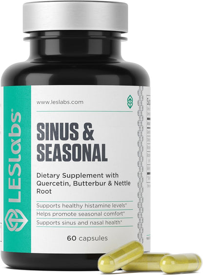 LES Labs Sinus & Seasonal Respiratory Support Capsules