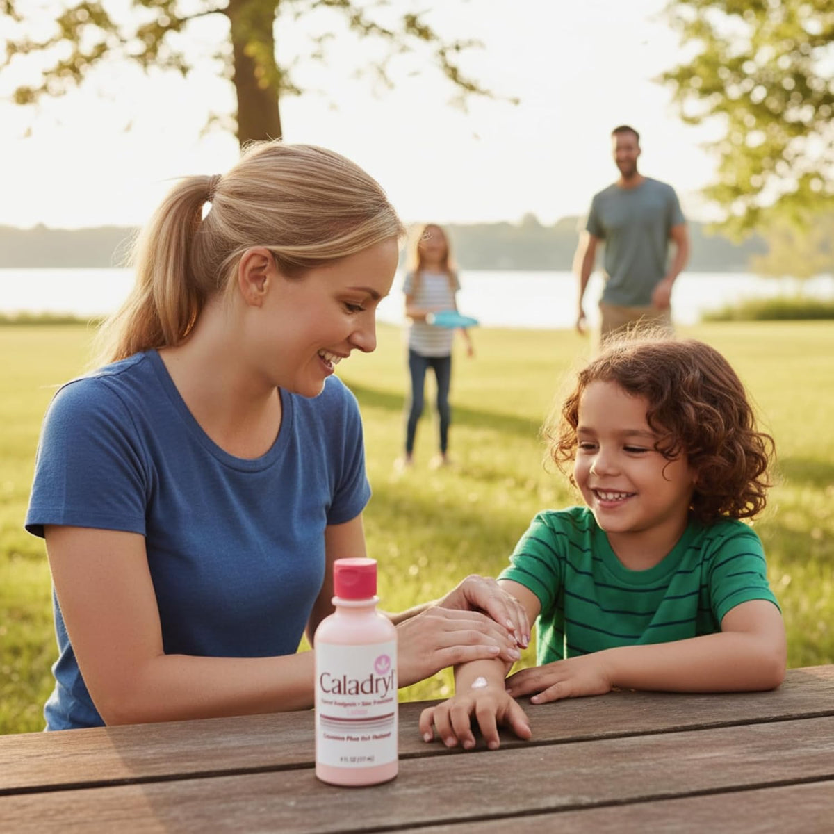 Caladryl Calamine Plus Anti-Itch Topical Analgesic Lotion