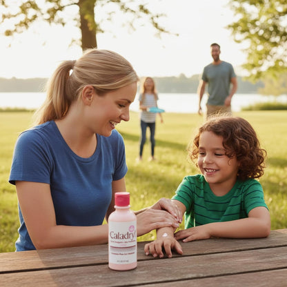 Caladryl Calamine Plus Anti-Itch Topical Analgesic Lotion