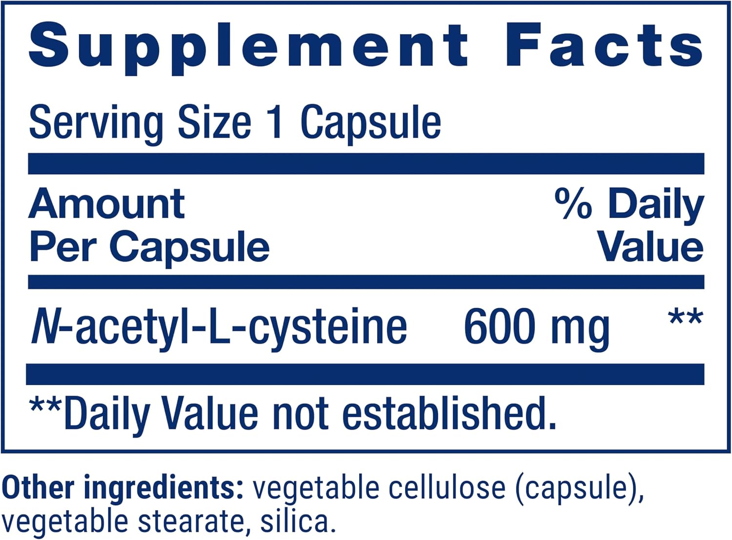 Life Extension NAC Immune Respiratory Liver Support Formula Capsules