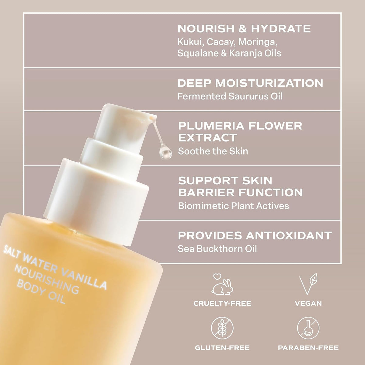 Saltair Salt Water Moisturizing Body Oil