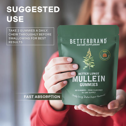 Betterbrand Mullein Respiratory Support Gummies