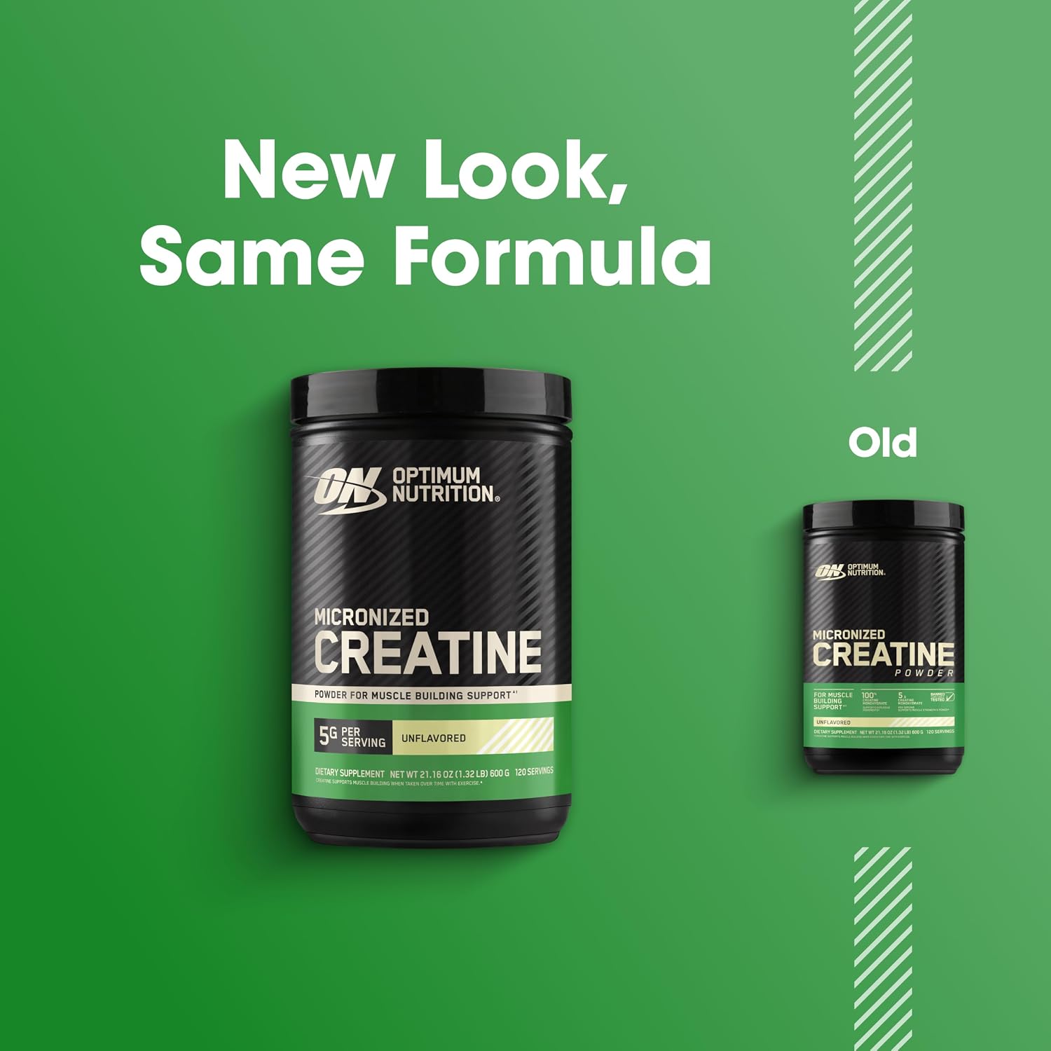 Optimum Nutrition Micronized Creatine Monohydrate Powder 5g Per Serving 120 Servings