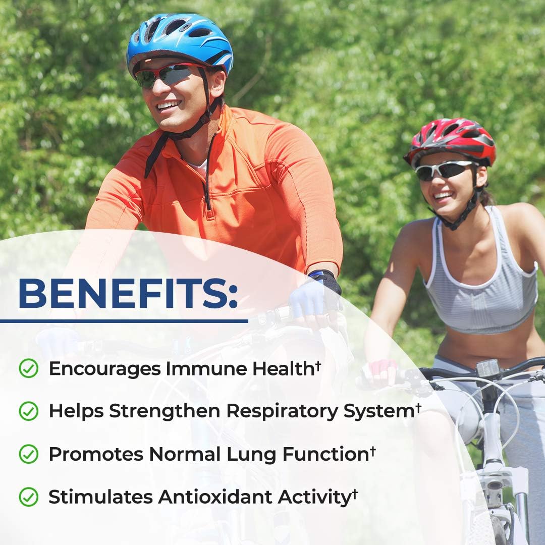BioSchwartz Lung Detox Respiratory Immune Support Formula Capsules