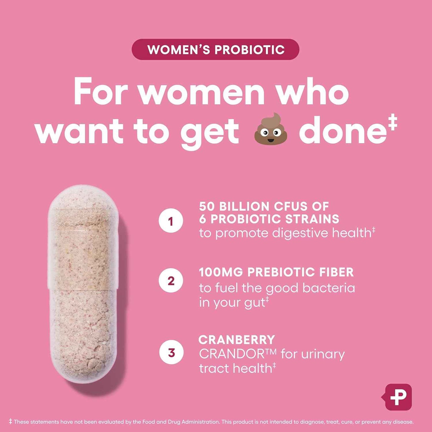 Physician's CHOICE Probiotics for Women 50 Billion CFU 6 Strains