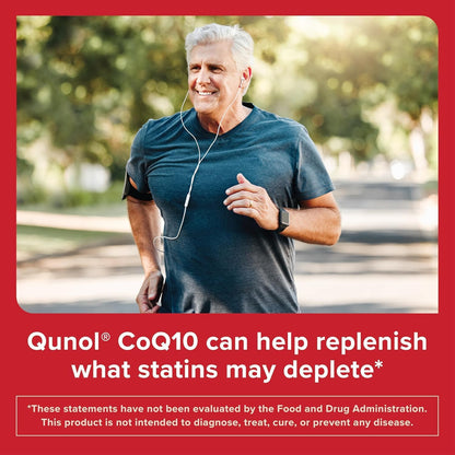 Qunol Ultra CoQ10 100mg Softgels Antioxidant Supplement