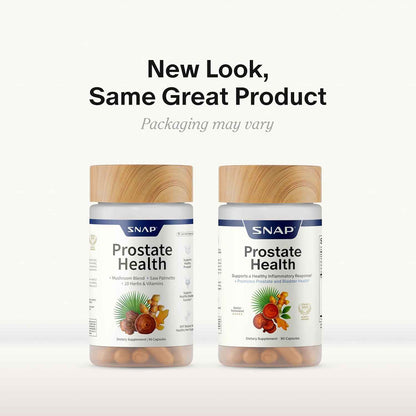 Snap Supplements Prostate Health Supplement for Men 90 Capsules