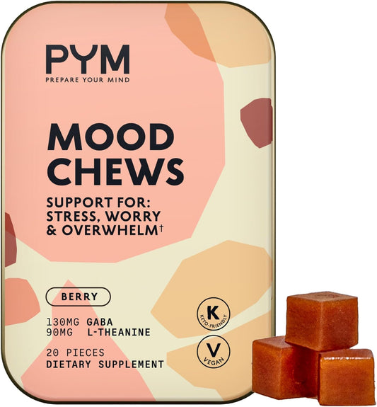 PYM GABA L-Theanine Stress Mood Support Chews
