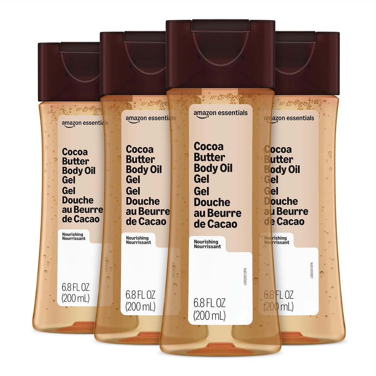 Amazon Essentials Body Oil Gel with Cocoa Butter
